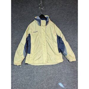 Columbia Jacket Women's XL Calais Peak Interchange Beige & Blue Jacket